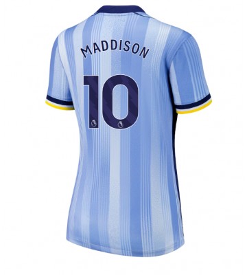 Tottenham Hotspur James Maddison #10 Replika Udebanetrøje Dame 2024-25 Kortærmet
